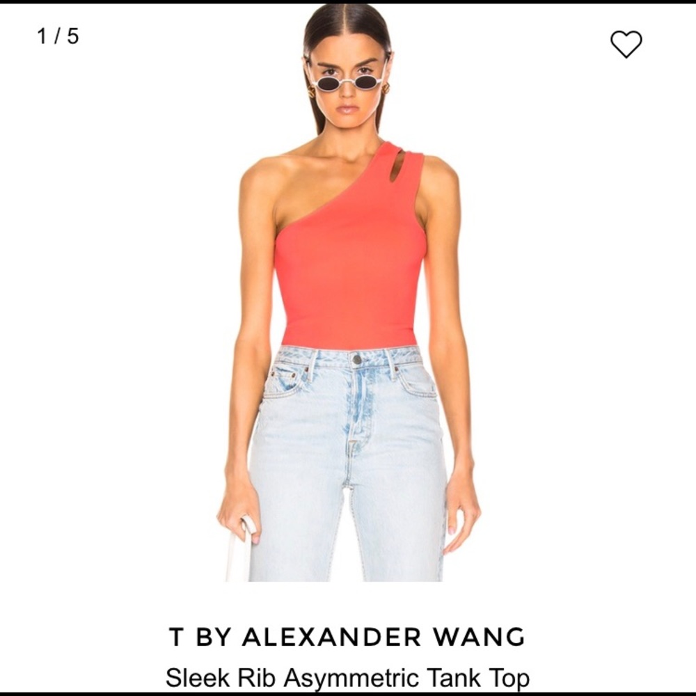 T by Alexander Wang Asymmetric Top